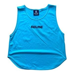 Kelme Junor Soccer Vest‎ Blue Sleeveless